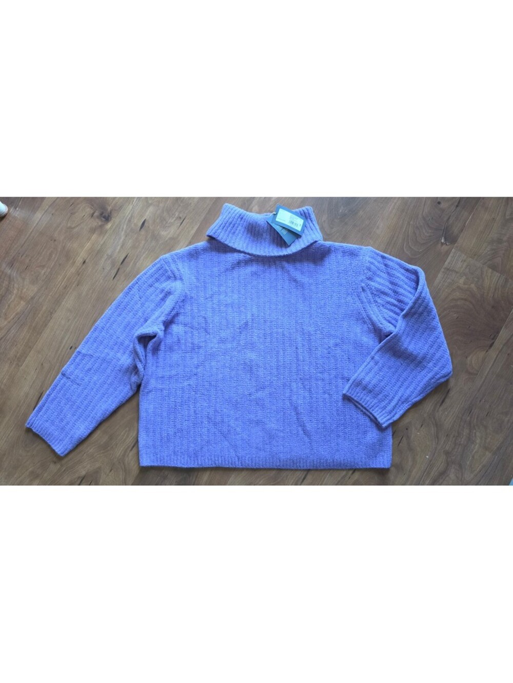 Universal Thread Purple Cashmere-Like Ribbed Mock Turtleneck Sweater 1X NWT, 332